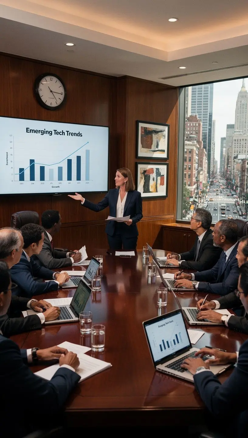 Modern office environment